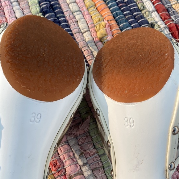 Burberry Pink Nova Check White Mules🔥Like New🔥Worn 1x🔥EU 39,🇺🇸8-8.5🌸Barbie - Picture 12 of 16